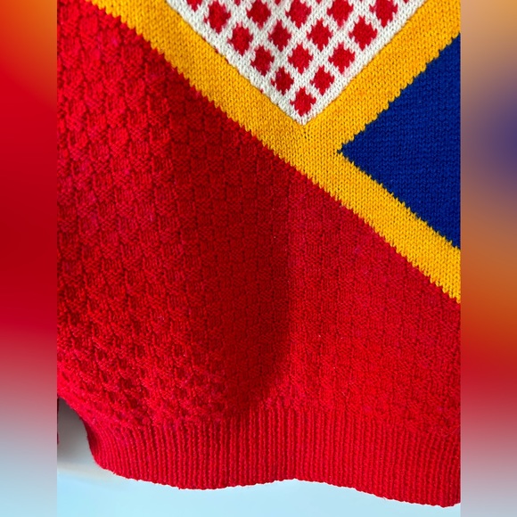 Authentic Vintage handknitted jersey - Picture 4 of 8